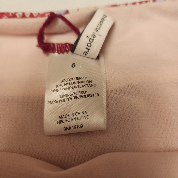 Nanette Lepore Aster Boho One Shoulder Bikini Size 6 - Picture 12 of 16